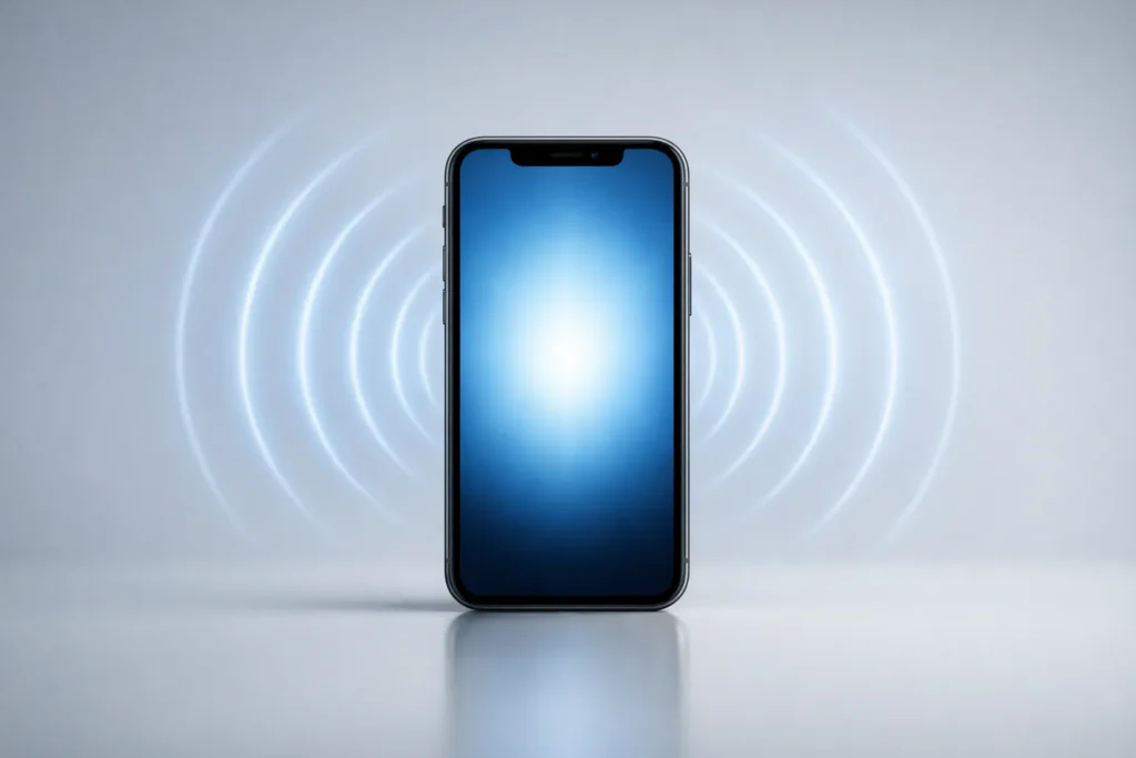 dans quel cas un smartphone n'émet-il pas d'ondes radio